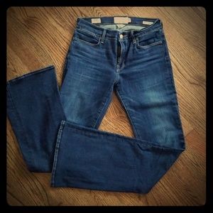 Lucky Brand Charlotte kick flare size 26 dark wash